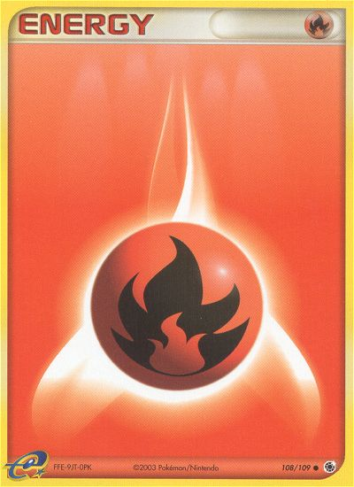 Fire Energy (108/109) [EX: Ruby & Sapphire] | Mega City Incorporated