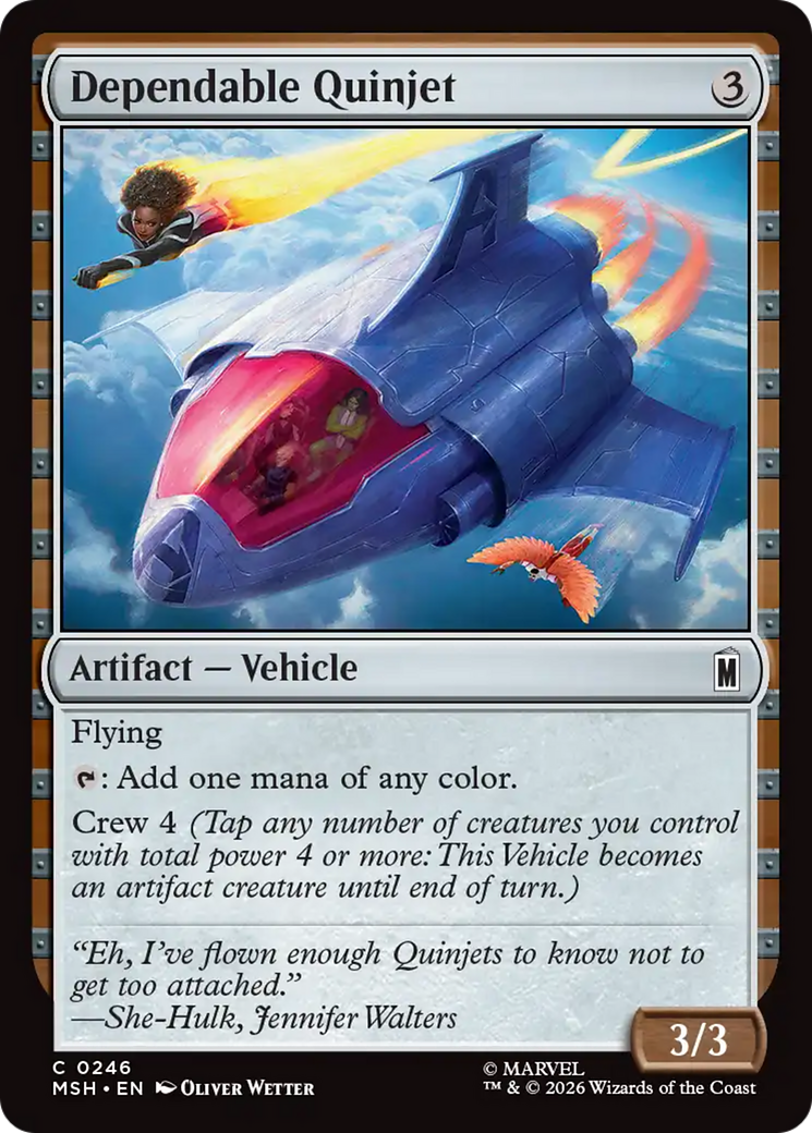 Dependable Quinjet [Marvel Super Heroes] | Mega City Incorporated