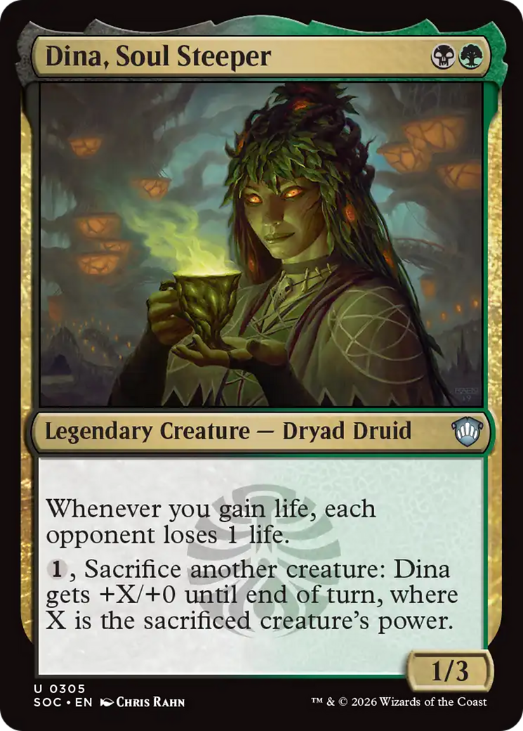 Dina, Soul Steeper [Secrets of Strixhaven Commander] | Mega City Incorporated