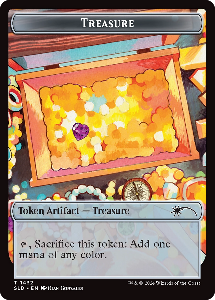 Treasure Token (1432) [Secret Lair Drop Series] | Mega City Incorporated