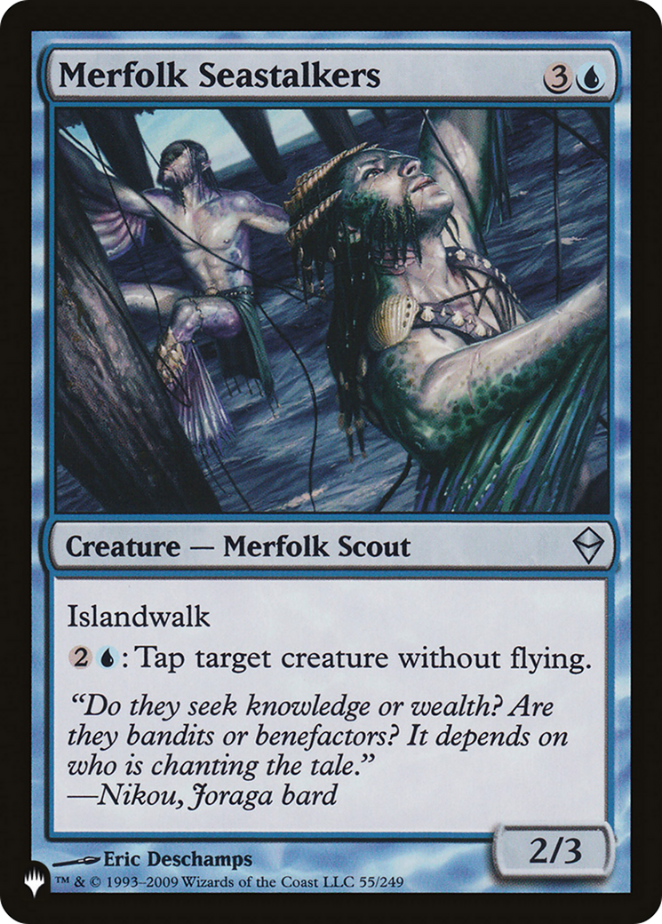 Merfolk Seastalkers [The List] | Mega City Incorporated