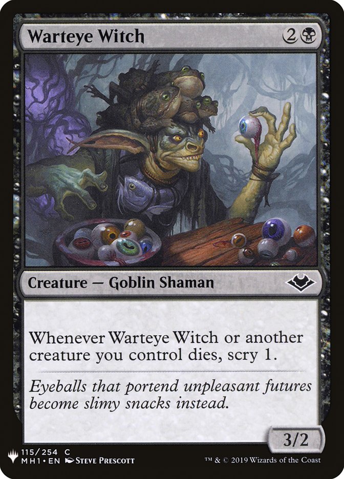 Warteye Witch [Mystery Booster] | Mega City Incorporated