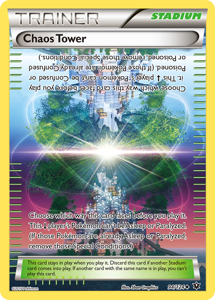 Chaos Tower (94/124) [XY: Fates Collide] | Mega City Incorporated