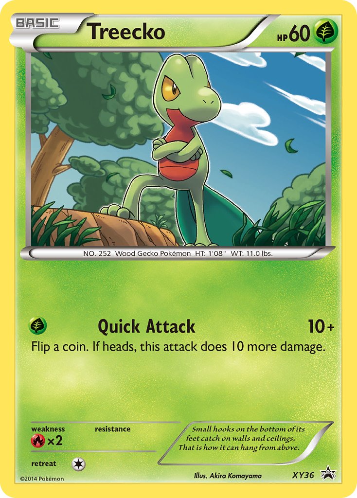 Treecko (XY36) [XY: Black Star Promos] | Mega City Incorporated