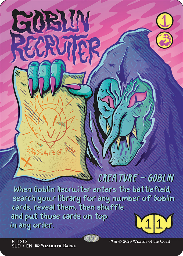 Goblin Recruiter [Secret Lair Drop Series] | Mega City Incorporated