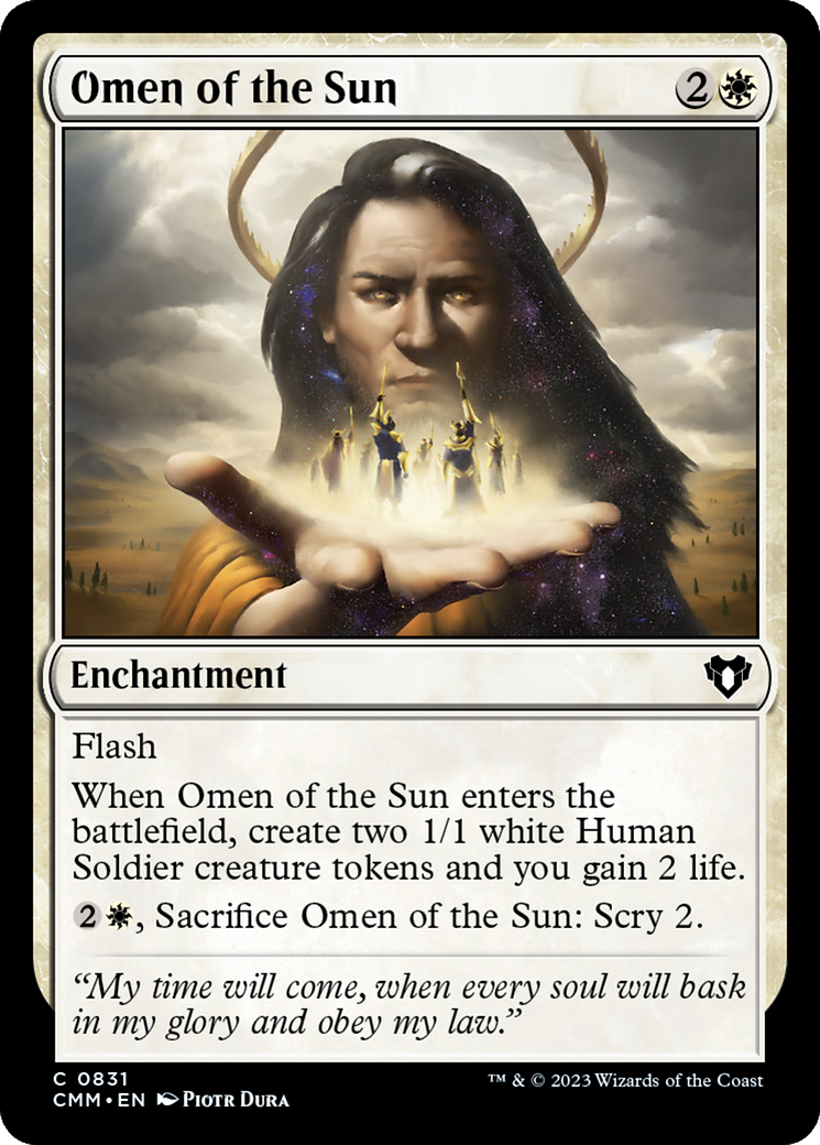 Omen of the Sun [Commander Masters] | Mega City Incorporated