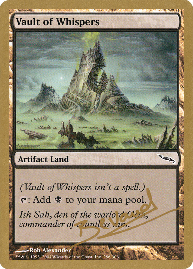 Vault of Whispers (Manuel Bevand) [World Championship Decks 2004] | Mega City Incorporated