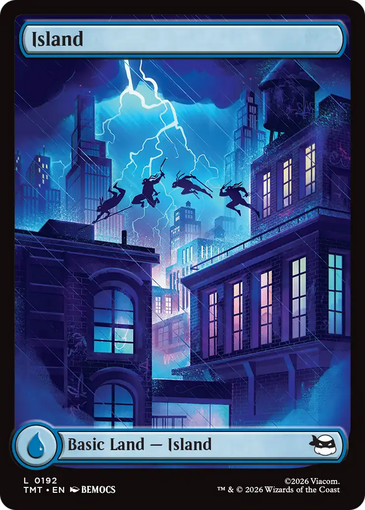 Island (0192) [Teenage Mutant Ninja Turtles] | Mega City Incorporated
