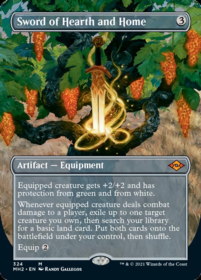 Sword of Hearth and Home (Borderless Alternate Art) [Modern Horizons 2] | Mega City Incorporated