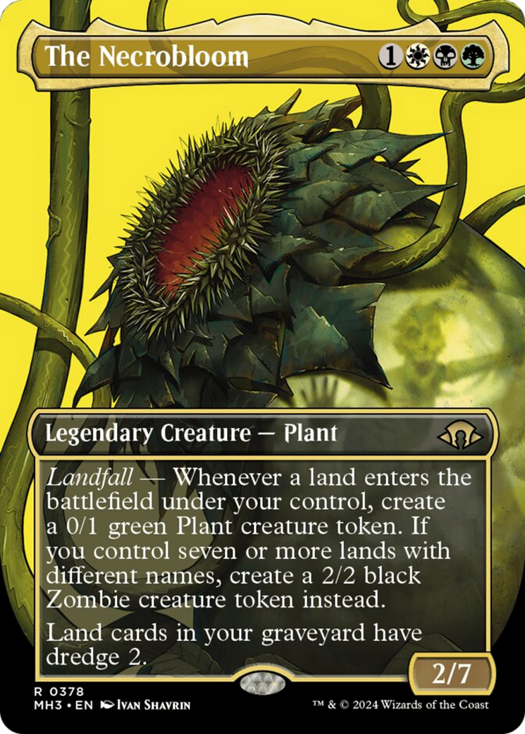 The Necrobloom (Borderless) [Modern Horizons 3] | Mega City Incorporated