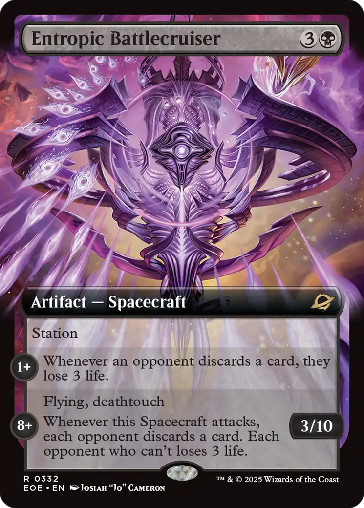 Entropic Battlecruiser (Extended Art) [Edge of Eternities] | Mega City Incorporated