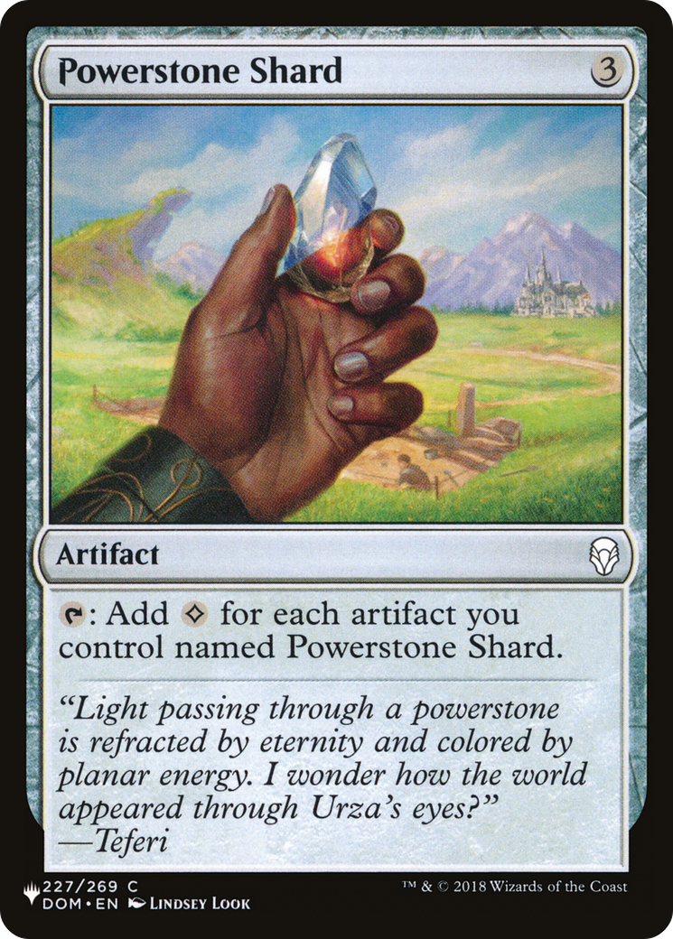 Powerstone Shard [The List] | Mega City Incorporated