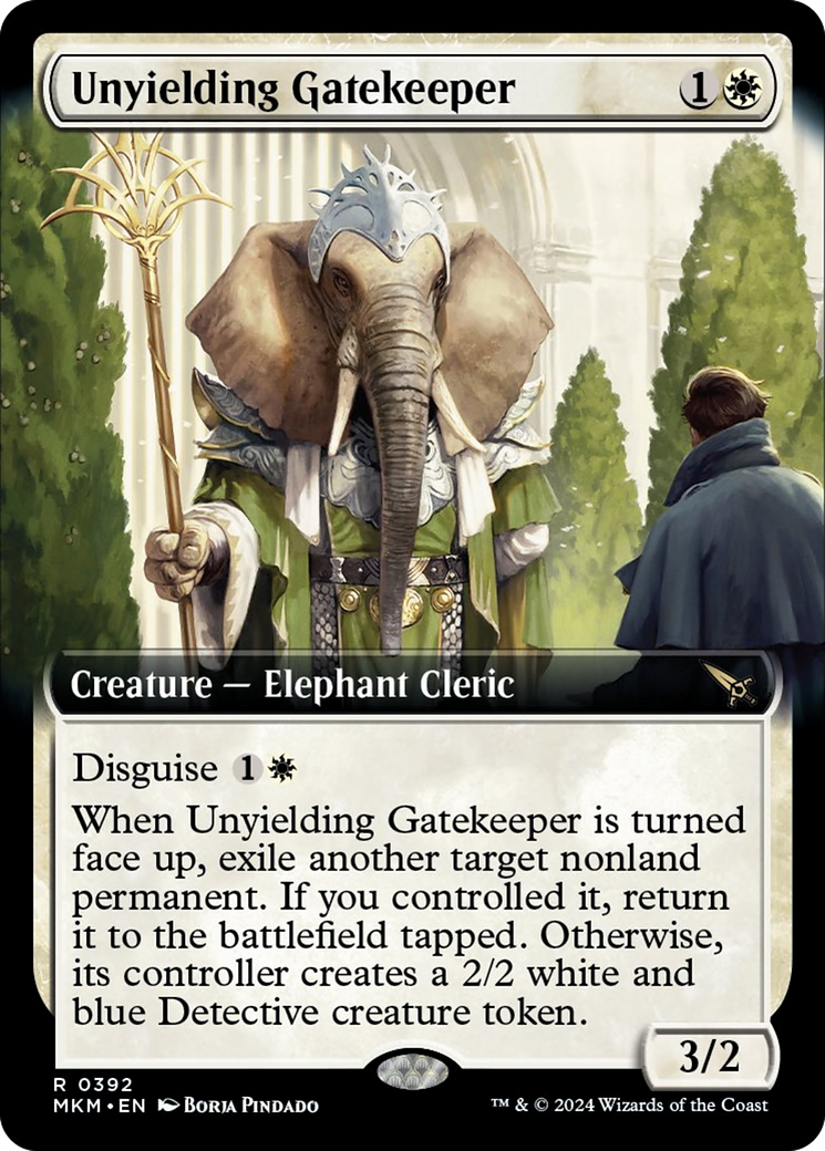 Unyielding Gatekeeper (Extended Art) [Murders at Karlov Manor] | Mega City Incorporated