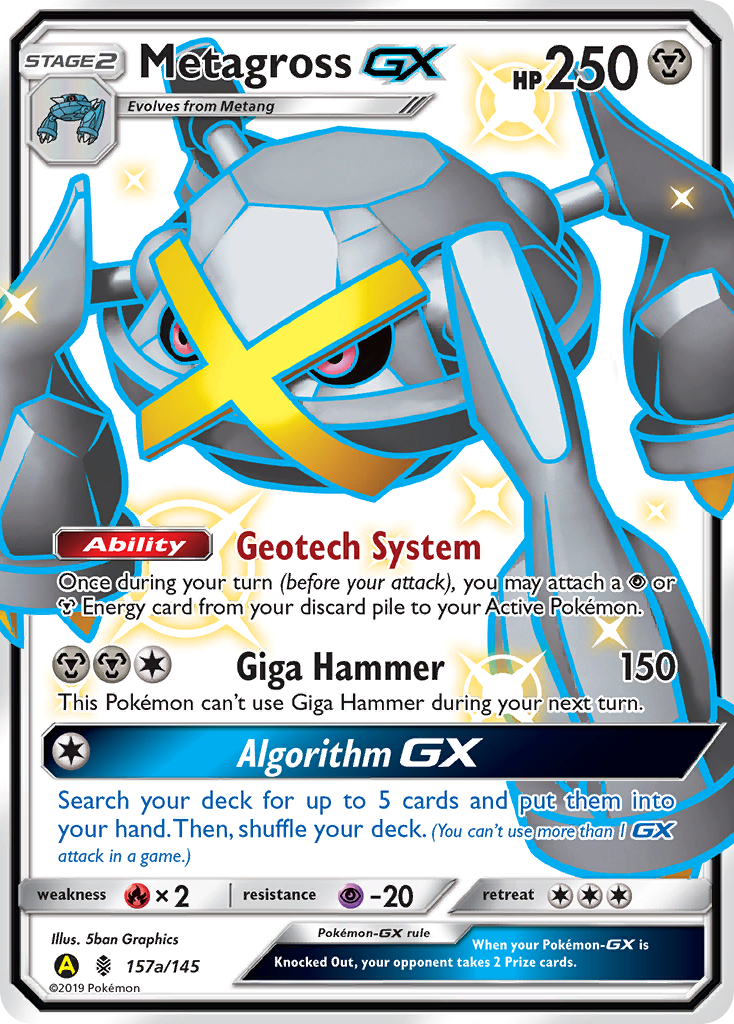 Metagross GX (157a/145) [Alternate Art Promos] | Mega City Incorporated