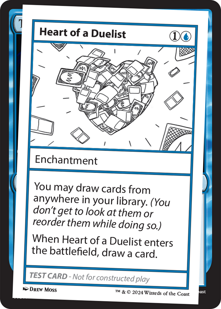Heart of a Duelist [Mystery Booster 2 Playtest Cards] | Mega City Incorporated