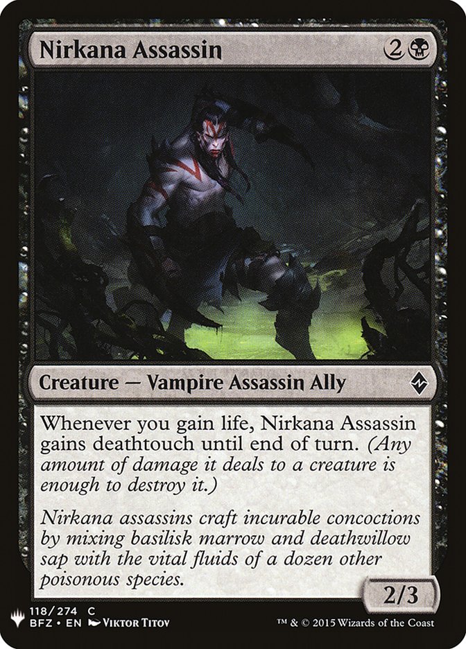 Nirkana Assassin [Mystery Booster] | Mega City Incorporated