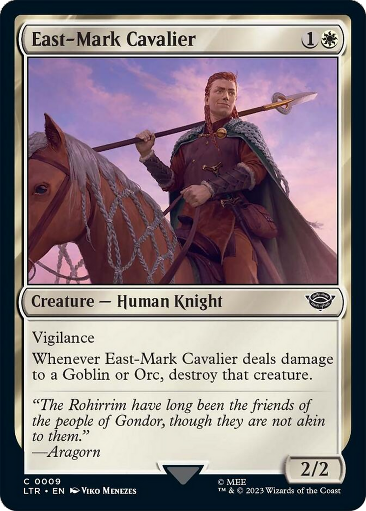 East-Mark Cavalier [The Lord of the Rings: Tales of Middle-Earth] | Mega City Incorporated