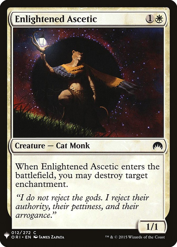 Enlightened Ascetic [Mystery Booster] | Mega City Incorporated