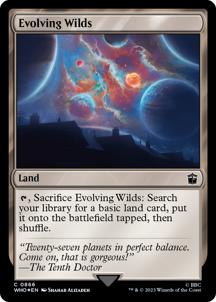 Evolving Wilds (Surge Foil) [Doctor Who] | Mega City Incorporated