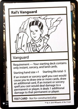 Ral's Vanguard (2021 Edition) [Mystery Booster Playtest Cards] | Mega City Incorporated