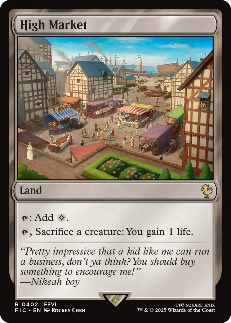 High Market [FINAL FANTASY Commander] | Mega City Incorporated