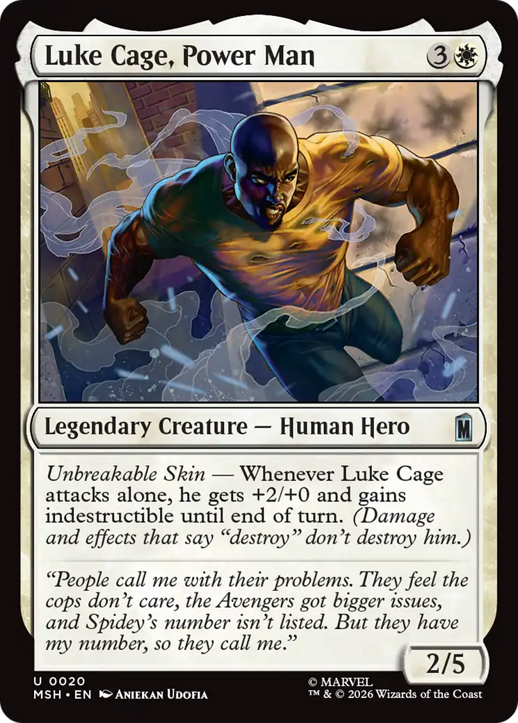 Luke Cage, Power Man [Marvel Super Heroes] | Mega City Incorporated