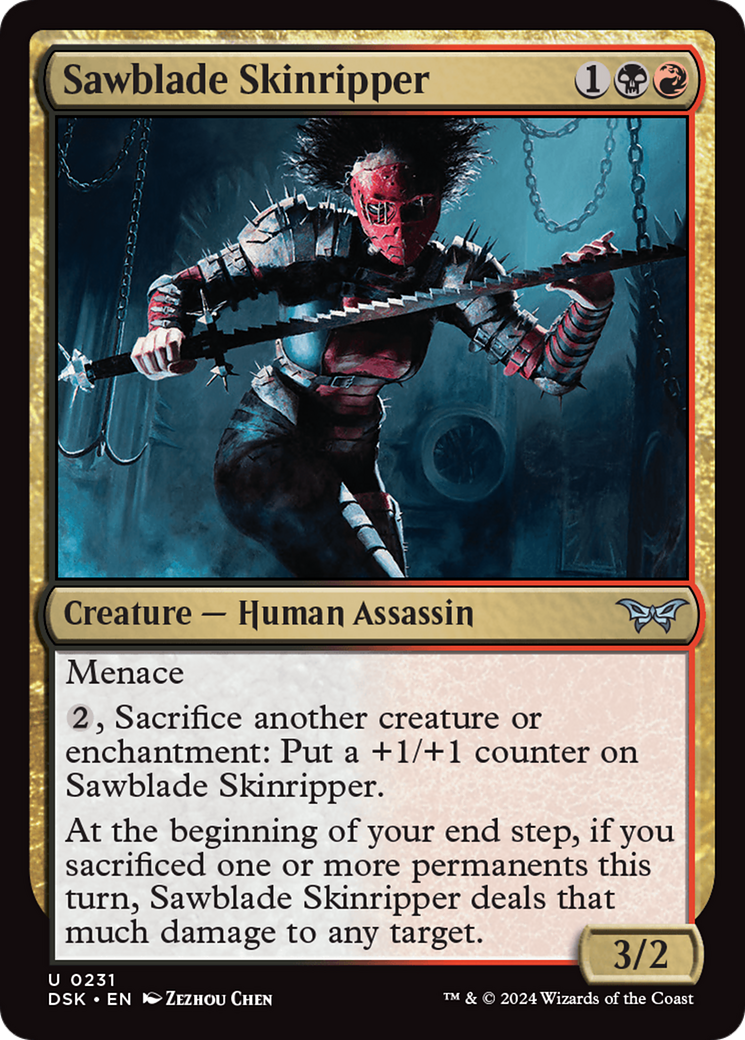 Sawblade Skinripper [Duskmourn: House of Horror] | Mega City Incorporated