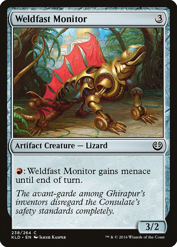 Weldfast Monitor [Kaladesh] | Mega City Incorporated