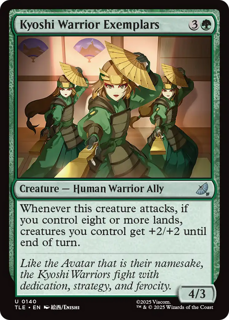 Kyoshi Warrior Exemplars [Avatar: The Last Airbender: Eternal-Legal] | Mega City Incorporated
