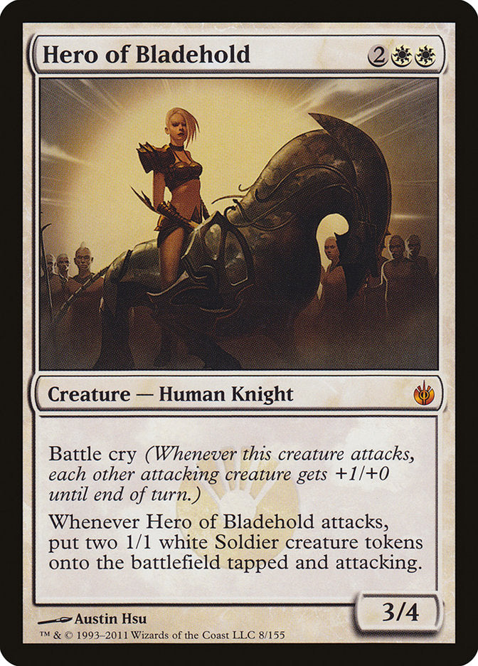 Hero of Bladehold (Oversized) [Oversize Cards] | Mega City Incorporated