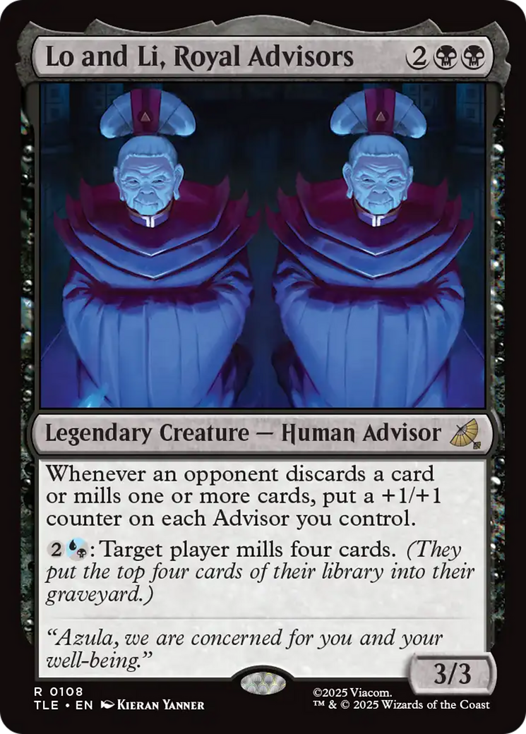 Lo and Li, Royal Advisors [Avatar: The Last Airbender: Eternal-Legal] | Mega City Incorporated