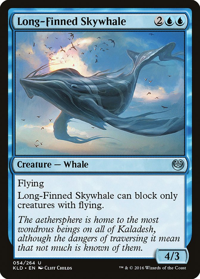 Long-Finned Skywhale [Kaladesh] | Mega City Incorporated