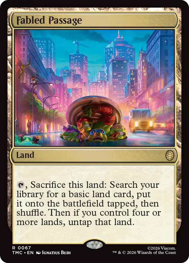 Fabled Passage [Teenage Mutant Ninja Turtles Commander] | Mega City Incorporated