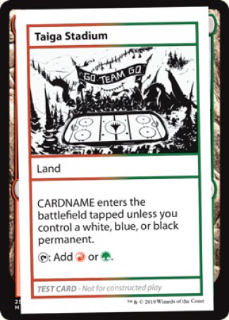Taiga Stadium (2021 Edition) [Mystery Booster Playtest Cards] | Mega City Incorporated