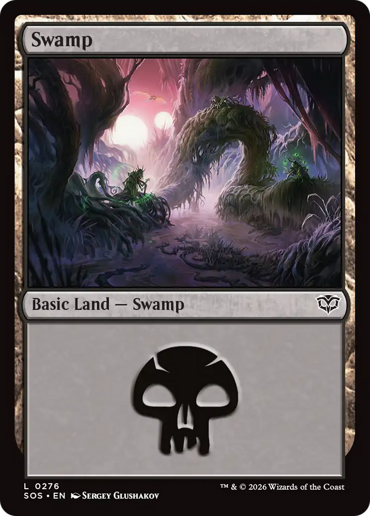 Swamp (0276) [Secrets of Strixhaven] | Mega City Incorporated