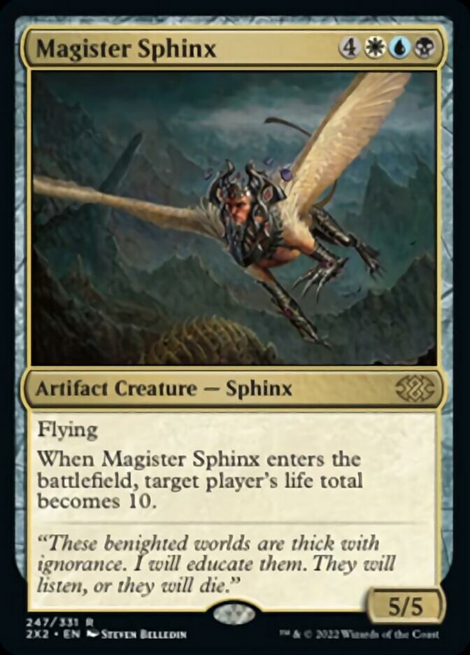 Magister Sphinx [Double Masters 2022] | Mega City Incorporated