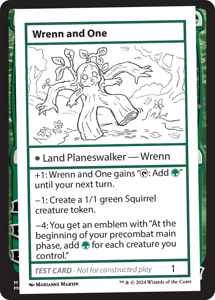 Wrenn and One [Mystery Booster 2 Playtest Cards] | Mega City Incorporated