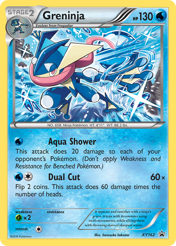 Greninja (XY162) [XY: Black Star Promos] | Mega City Incorporated