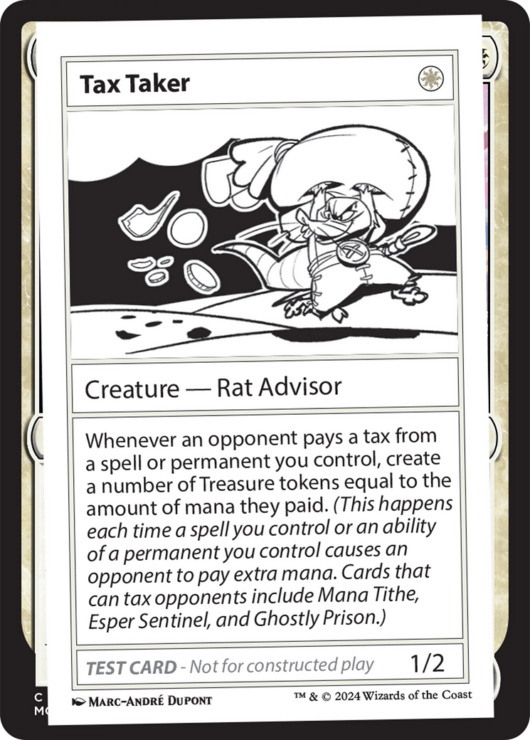 Tax Taker [Mystery Booster 2 Playtest Cards] | Mega City Incorporated