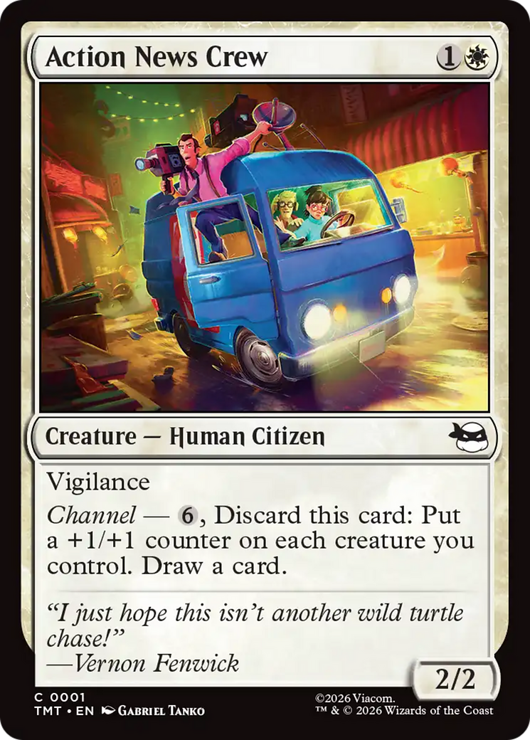 Action News Crew [Teenage Mutant Ninja Turtles] | Mega City Incorporated