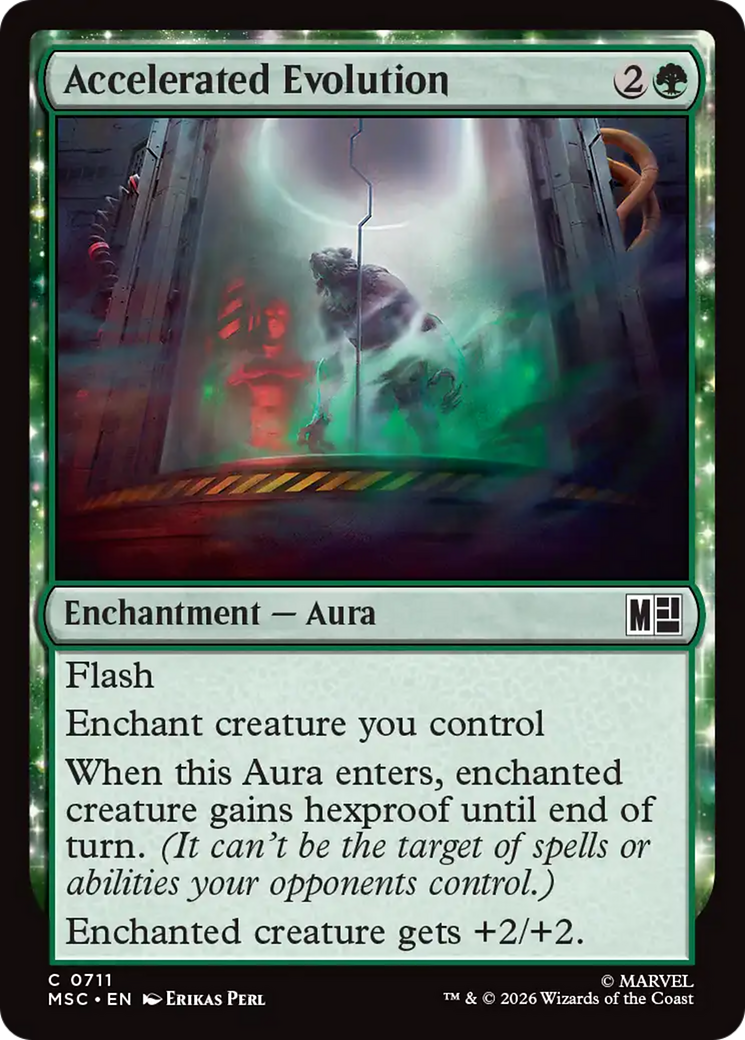 Accelerated Evolution [Marvel Super Heroes Commander] | Mega City Incorporated
