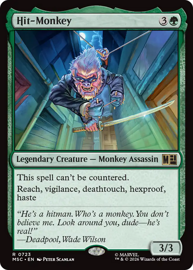 Hit-Monkey [Marvel Super Heroes Commander] | Mega City Incorporated