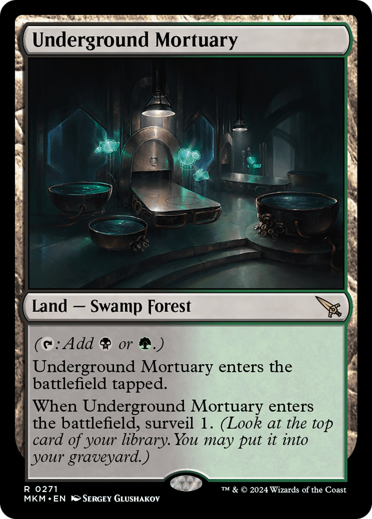 Underground Mortuary [Murders at Karlov Manor] | Mega City Incorporated
