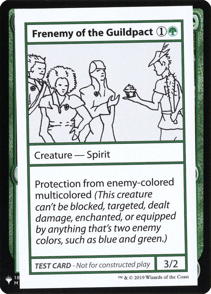 Frenemy of the Guildpact [Mystery Booster Playtest Cards] | Mega City Incorporated