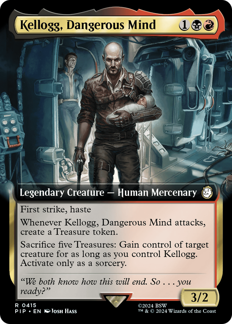 Kellogg, Dangerous Mind (Extended Art) [Fallout] | Mega City Incorporated