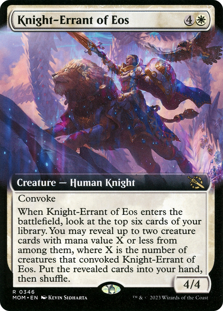 Knight-Errant of Eos (Extended Art) [March of the Machine] | Mega City Incorporated