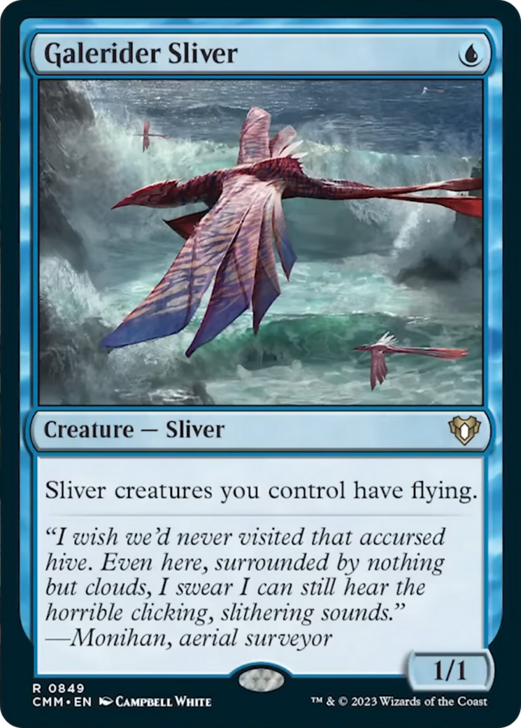 Galerider Sliver [Commander Masters] | Mega City Incorporated