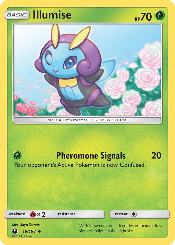 Illumise (18/168) [Sun & Moon: Celestial Storm] | Mega City Incorporated