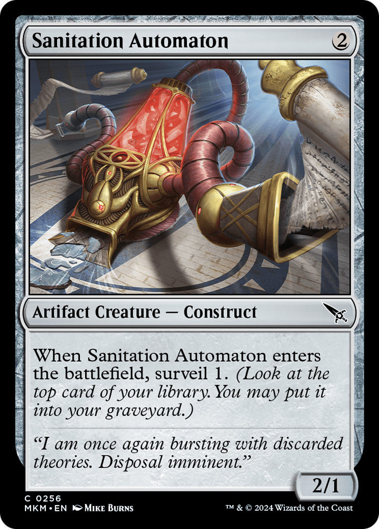 Sanitation Automaton [Murders at Karlov Manor] | Mega City Incorporated