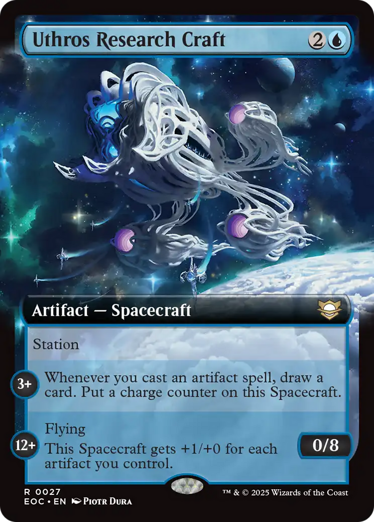 Uthros Research Craft (Extended Art) [Edge of Eternities Commander] | Mega City Incorporated